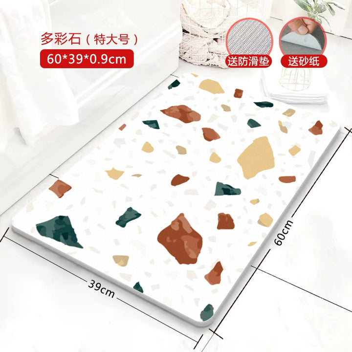 ZenDry Diatomite Bath Mat