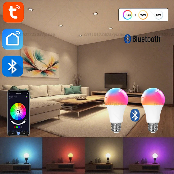 AuraGlow Smart Bulb