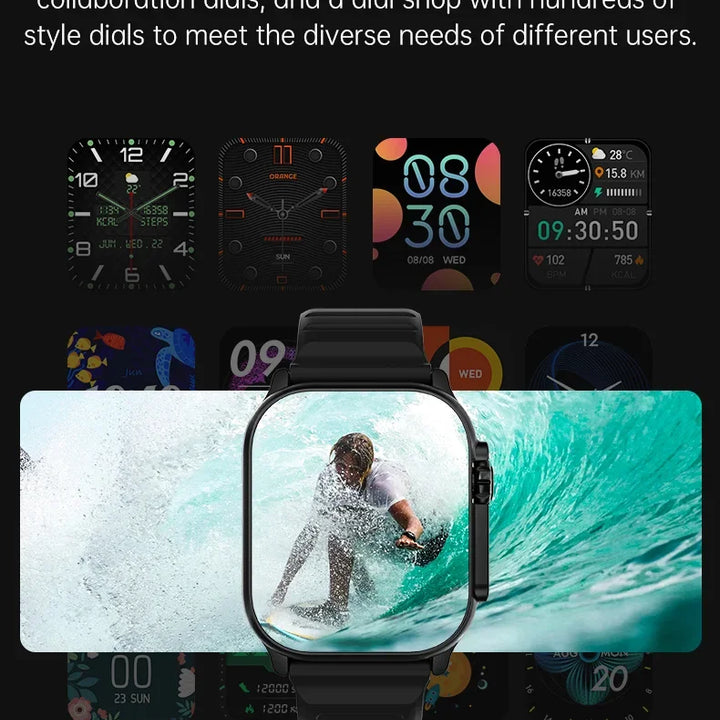 T900 Ultra 2 Smartwatch 49mm – Bluetooth Calls, NFC & Wireless Charging