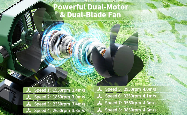 ColdSky Venture Fan & Lantern