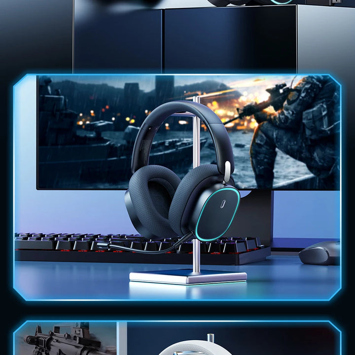 Baseus GH02 Wireless Gaming Headphones - RGB & Bluetooth 5.3