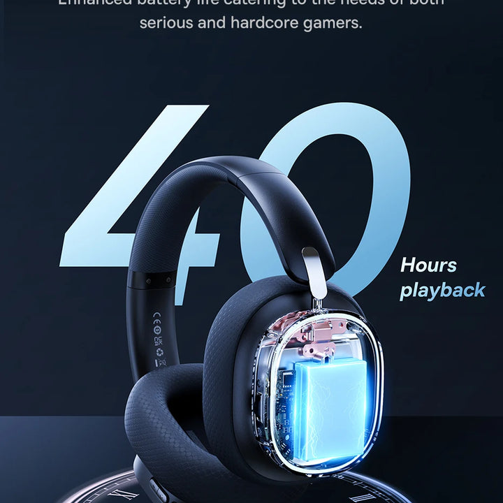 Baseus GH02 Wireless Gaming Headphones - RGB & Bluetooth 5.3