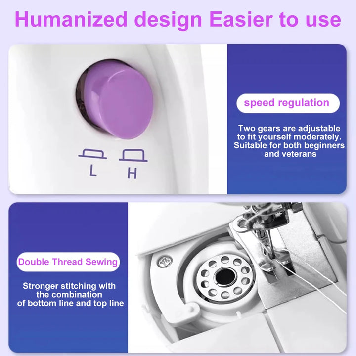 Compact Sewing Machine 202 – Ideal for Beginners
