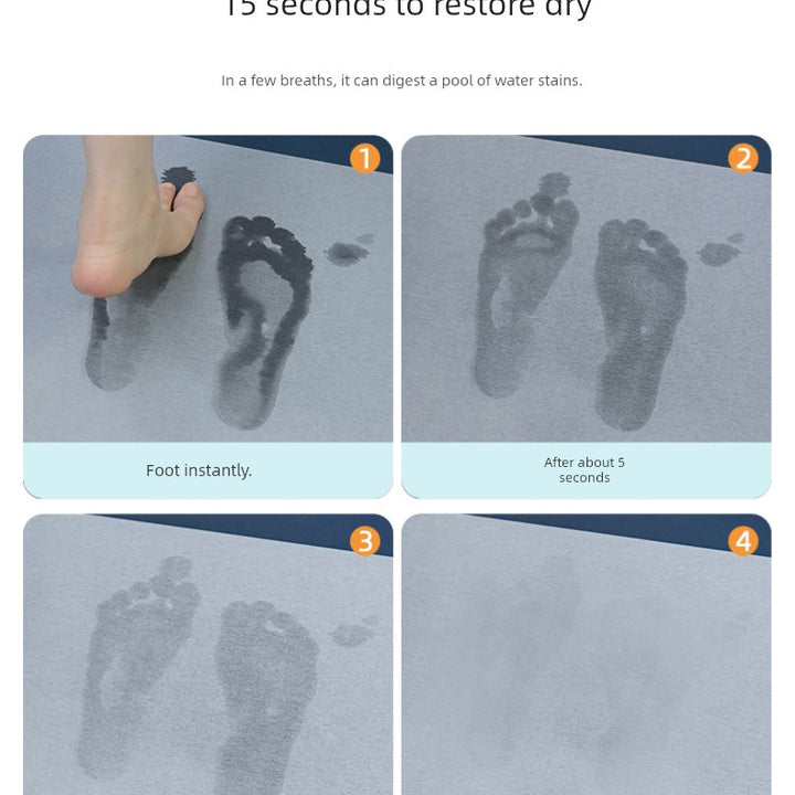 ZenDry Diatomite Bath Mat