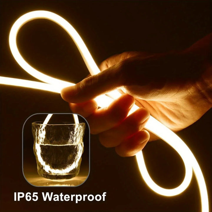 LumiFlex Gesture-Controlled Neon Strip