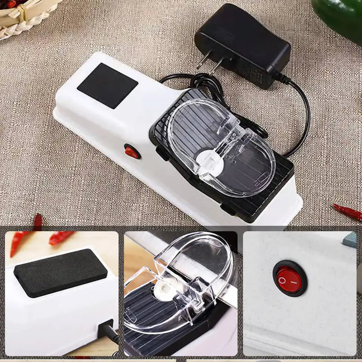 Electric Knife Sharpener – 5-Second All Kitchen Knives