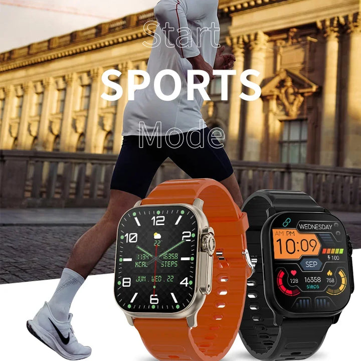 T900 Ultra 2 Smartwatch 49mm – Bluetooth Calls, NFC & Wireless Charging