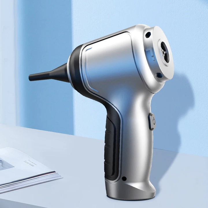 Portable Wireless Car Vacuum – 4-in-1 Handheld Powerful Suction Home & Auto