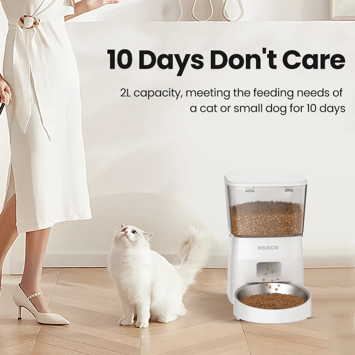 Smart Pet Food Dispenser – Automatic Wi-Fi Feeder for Dogs & Cats
