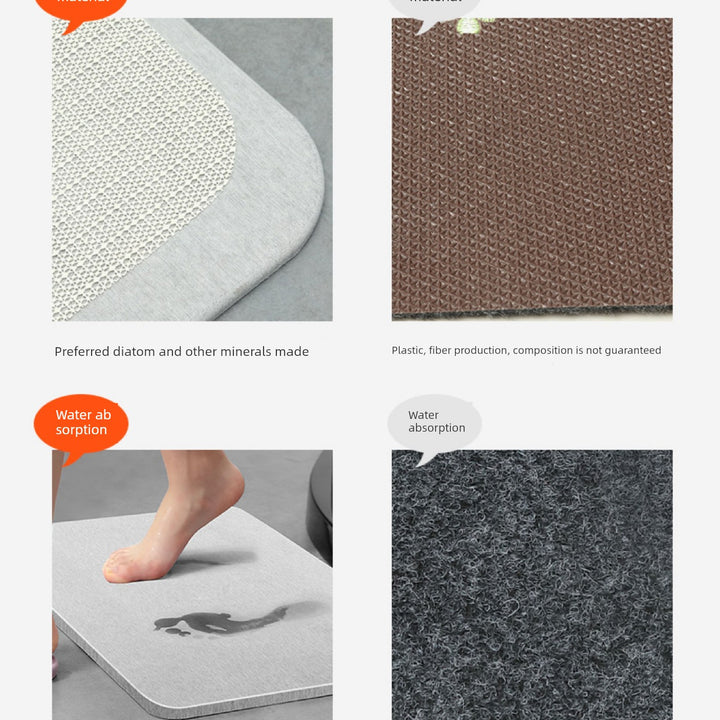 ZenDry Diatomite Bath Mat