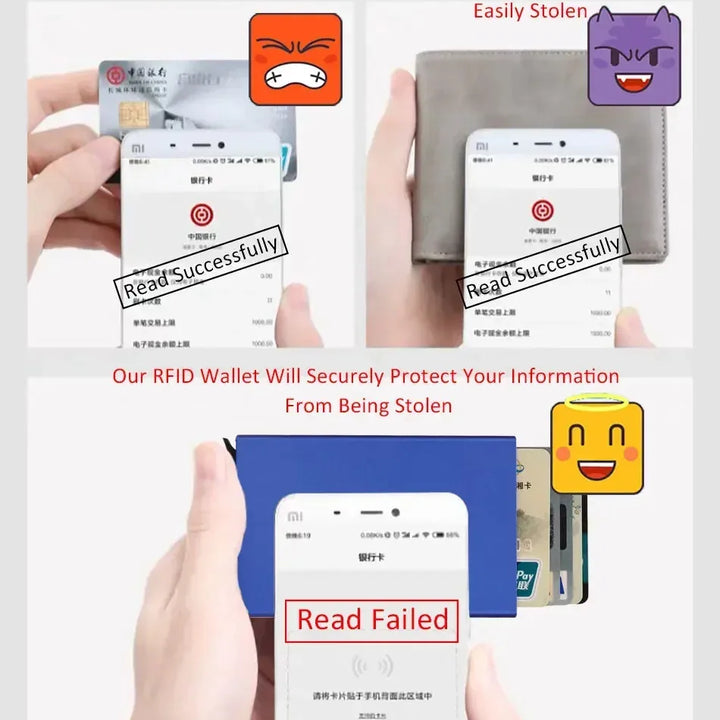 SecureSlide™ Ultra-Slim RFID Wallet