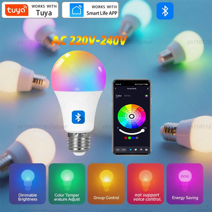 AuraGlow Smart Bulb