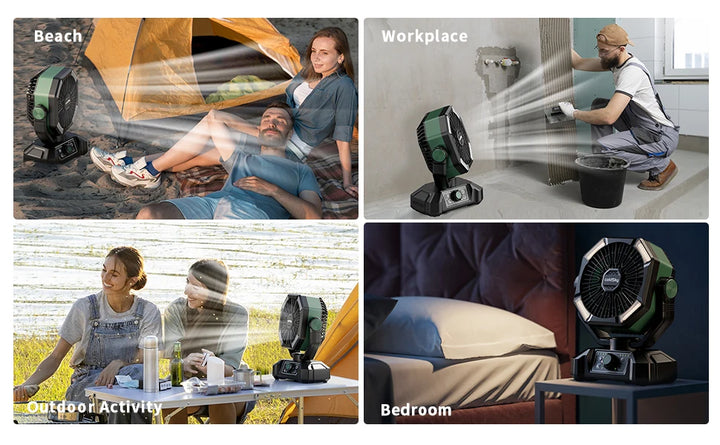 ColdSky Venture Fan & Lantern