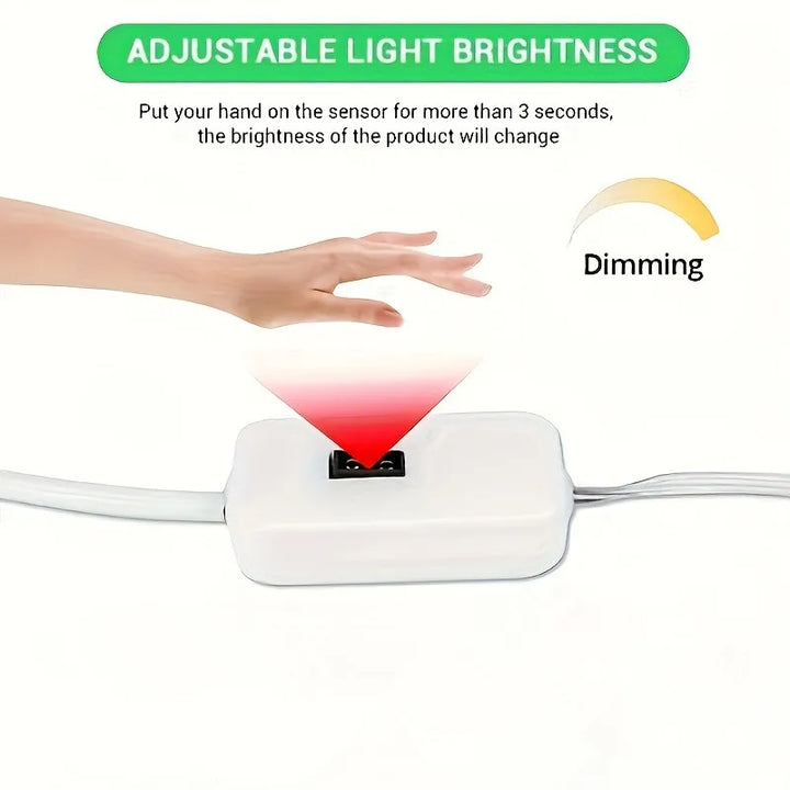 LumiFlex Gesture-Controlled Neon Strip