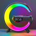RGB Wireless Charger Stand with Alarm Clock & Speaker