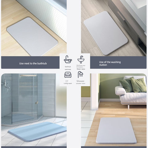 ZenDry Diatomite Bath Mat