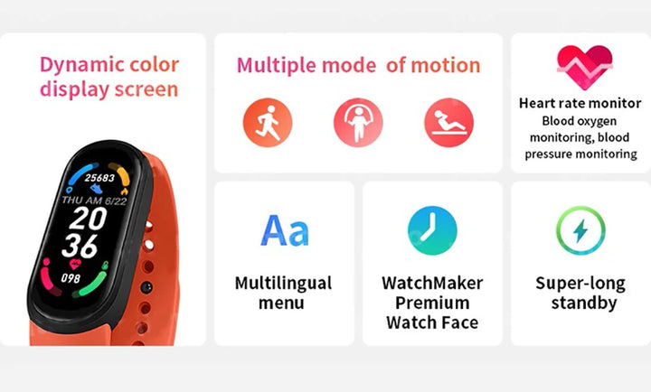 OPUYYM VitaLink Smart Band