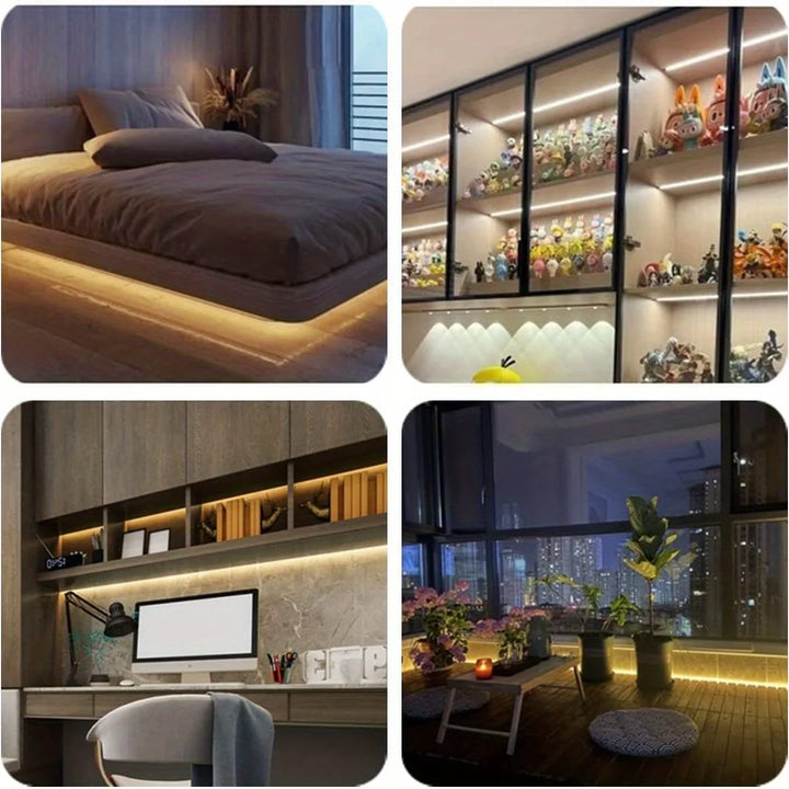 LumiFlex Gesture-Controlled Neon Strip