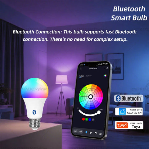 AuraGlow Smart Bulb