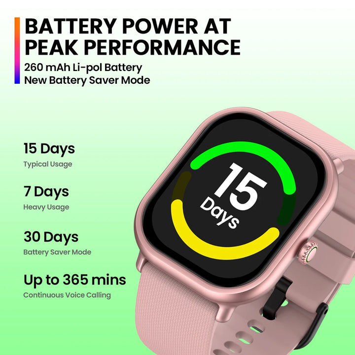 Men’s Waterproof Smartwatch with Bluetooth Calls & Fitness Tracking