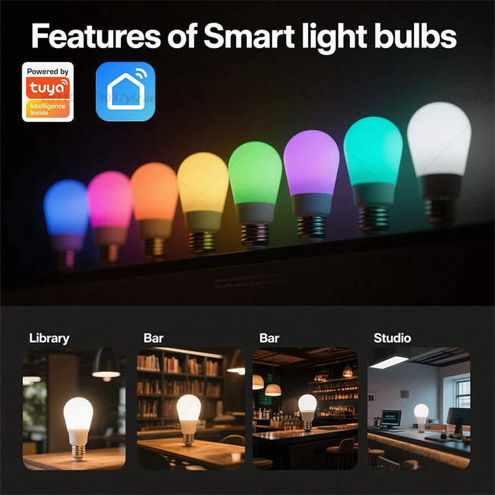 AuraGlow Smart Bulb