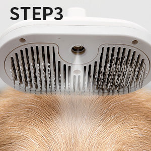 Pet Spray Grooming Comb – De-shedding & Styling Tool for Dogs and Cats